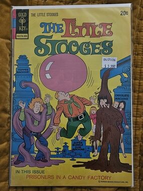 The Little Stooges #4, Gold Key, 1973 Norman Maurer art  C100